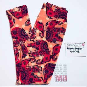 LuLaRoe Leggings Elephants